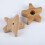 3Stk Holz Zahnputzhalter Pentagram Design Bad Organizer 4