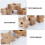 3Stk Holz Zahnputzhalter Pentagram Design Bad Organizer 8