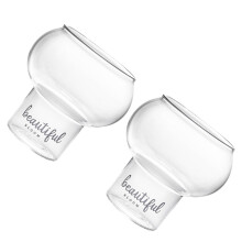 2 Pezzi Per Cocktail, Pudding, Dessert E Yogurt Trasparenti