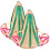 In Bamboo 2 Pezzi Per Sushi Frutta E Sashimi 11
