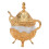 1 Pezzo Barattolo Decorativo Per Con Oro 3