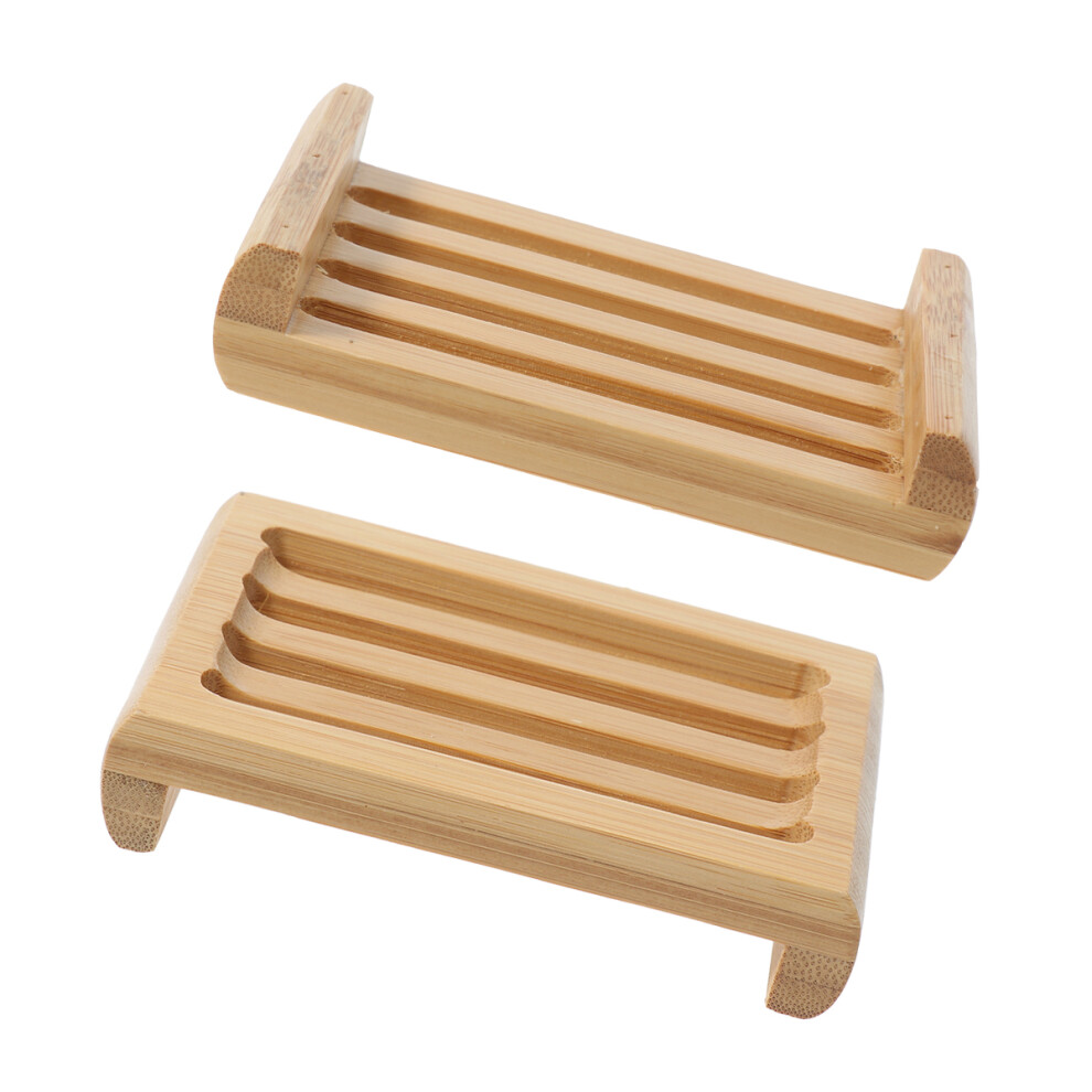 2 Sztuki Wodoodporna Drewniana Podstawka Na MydłO-image