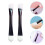 2Pcs Face Mask Brush Portable Black Silicone Mud Mask Applicator Set 4