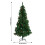 Living And Home 6FT/1.8M Artificial Christmas Tree with Foldable Metal Stand 6