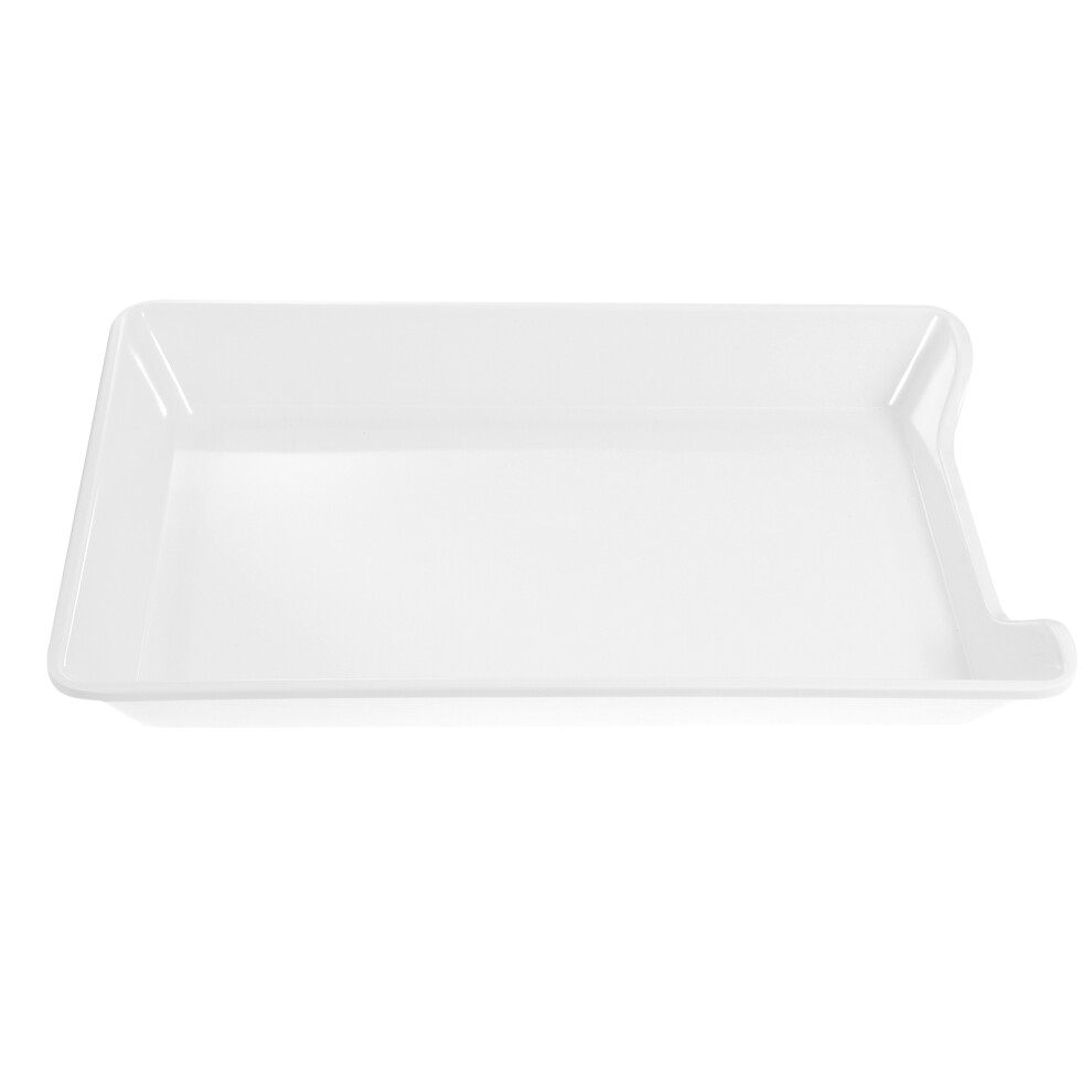 Talerz Serwowy Z Melaminy Na Owoce I Desery Z Uchwytem-image