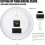 12" White Silver LCD Digital Wall Clock with Date 6