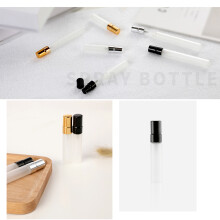 5 Frascos Perfume Metal 10Ml Com Recarregável