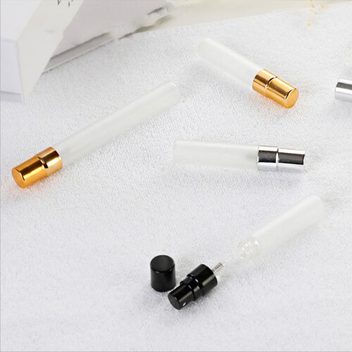 5 Frascos Perfume Metal 10Ml Com Recarregável 2