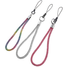 3Pcs Pulseira De Strass, Cordão Para Smartphone E Crachá