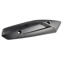 Exhaust Pipe Protector For Motorcycles Black Safeguards Against Burns