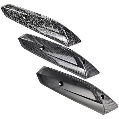 Exhaust Pipe Protector For Motorcycles Black Safeguards Against Burns 2