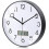 12" Black Silver LCD Digital Wall Clock with Date 1