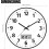12" Black Silver LCD Digital Wall Clock with Date 3