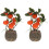 2 Unidades De Bonsai Artificial Para Decoração De Casa 4