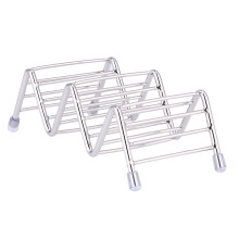 Suporte Para Tortilha Aço Inoxidável Com 2 Grades
