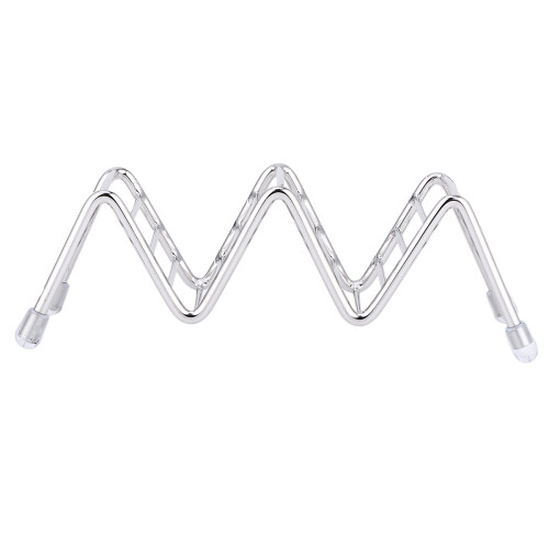 Suporte Para Tortilha Aço Inoxidável Com 2 Grades 2