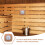 Termómetro E Higrómetro De Para Sauna Com Medidor Humidade 8