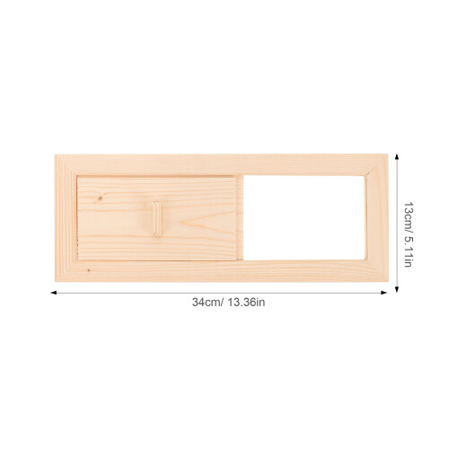 Janela De Ventilação Para De Sauna Com Deslizante 1
