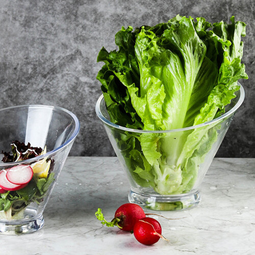 2 Transparentes Para Ensalada, , Aperitivos Y 1