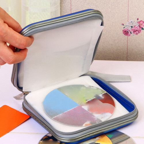 Custodia Portatile Per 40 Dvd Con Portadischi 2
