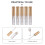 10Pcs Subpackage Lip Tubes Cylindrical Gloss Containers 9
