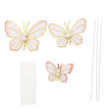15St Cake Topper Papieren Versiering Voor