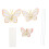 15St Cake Topper Papieren Versiering Voor 1