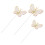 15St Cake Topper Papieren Versiering Voor 6