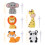 5St Assortiment Dieren Cake Inserts Voor Feest En Babyshower 3