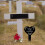 2 Unidades Soporte Corazón Acrílico Para Cementerio 10