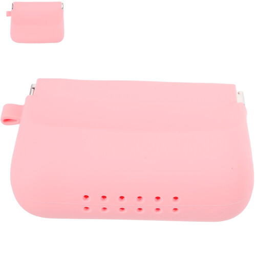 Caja De Silicona Para Almacenar Dentaduras Con