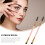 6 Pièces Pinceaux À Sourcils Inclinés Et Spoolie Pour 6