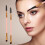 6 Pièces Pinceaux À Sourcils Inclinés Et Spoolie Pour 5