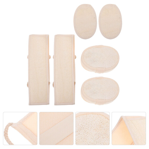2Sets Loofah Badhanddoek Set Voor Effectieve Huidverzorging 1