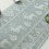 Rectangular Tablecloth 140 x 180 cm White Green Polyester With Tassel Snowflake Deer Pattern Washable Outdoor Indoor Use 2