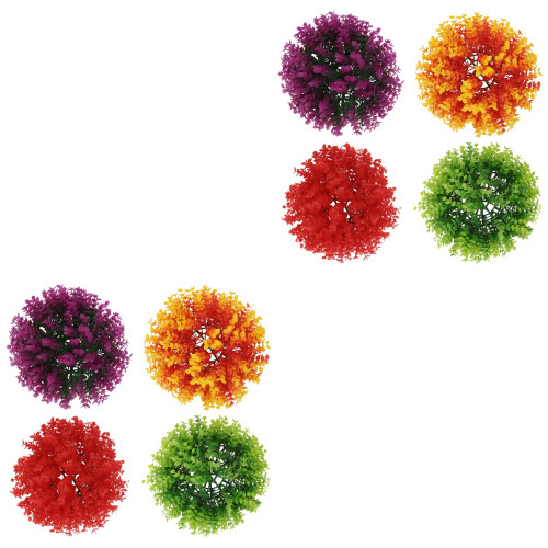 8 Pezzi Palline Simulate In Con Decorative 2