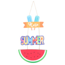 Origineel Zomerbord Met Ijsjes Thema Voor