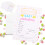 5 Set Schede Per Previsioni E E Giochi Per Baby Shower 7
