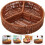 Serving Plate Met Drie Vakjes En PP Afwerking 8