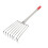 Rake De Aço Inoxidável Para Folhas, , , Quintal E Praia 5