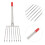 Rake De Aço Inoxidável Para Folhas, , , Quintal E Praia 4