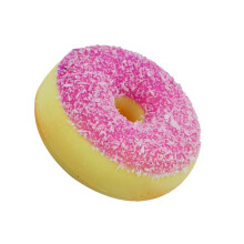 Pu Simulação Miniatura Creme Donut Decoração Cozinha Fotografia