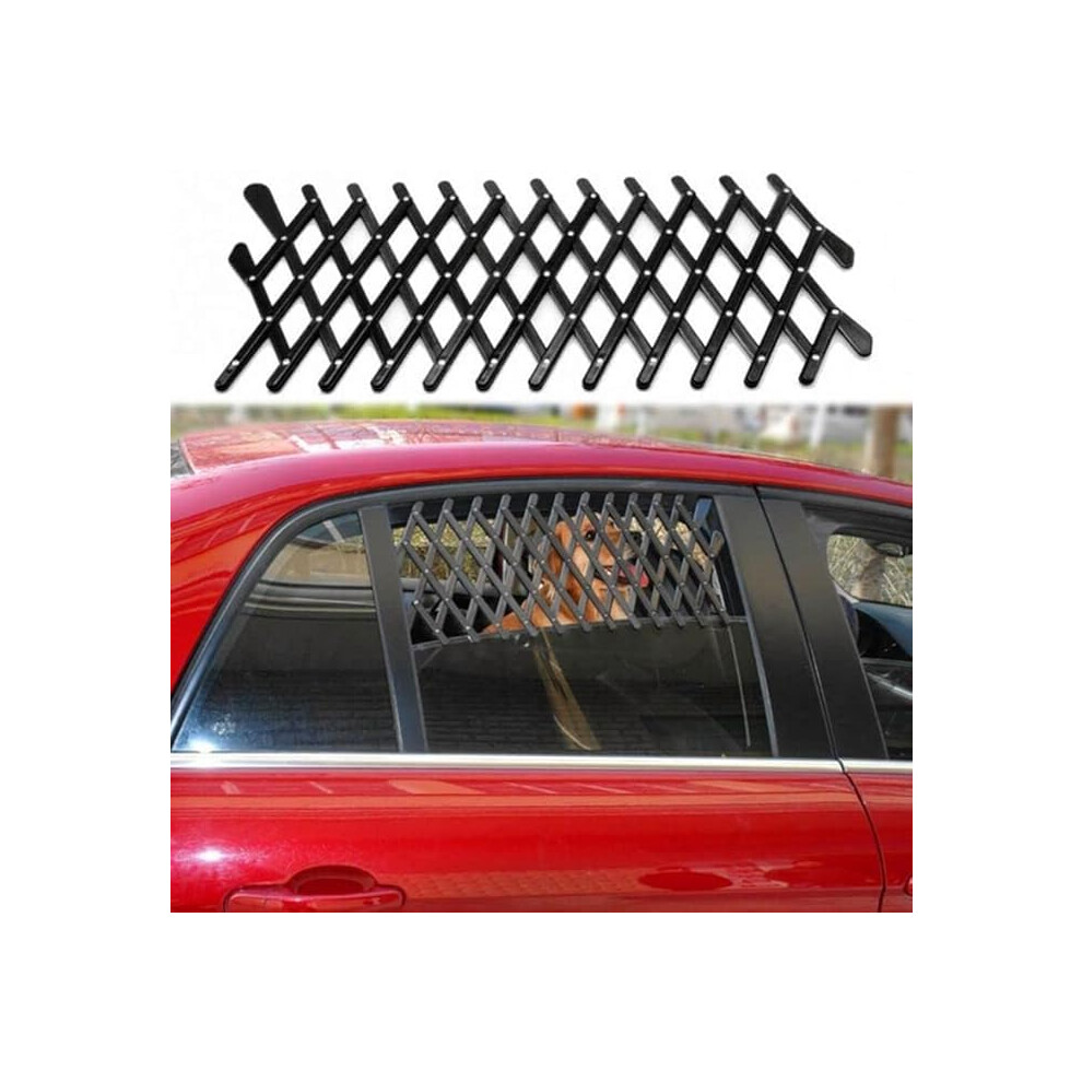 Car Window Guard for Jeep Cherokee 2019-2023 Expandable Black Mesh Pet Ventilation Grill Window Protection Accessories-image-OPC-PM8NJSG-NEW