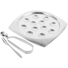 1 Set Escargot Teller Mit Löchern