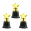 3Pcs Mini Troféus De Dourados Plástico Crianças 1