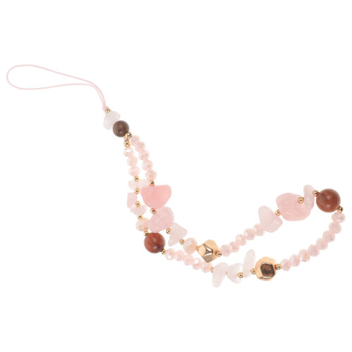 Phone Charm Com Pulseira Lanyard Correntes De