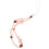 Phone Charm Com Pulseira Lanyard Correntes De 4