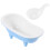 Conjunto Tigela Banheira Com Colher 11