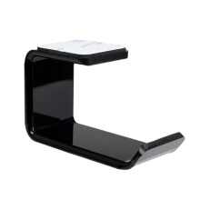 4 Unidades Suporte Acrílico Para Headset Parede Desktop Preto