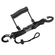 Dive Accessory Anti-Lost Spring Rope For Secure Underwater Equipment Attachment, Diving Gear, Transparent Green